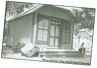 Historic Picture of the Commissary on Jekyll Island